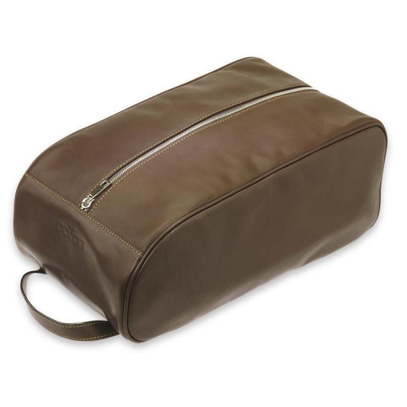 Schuhtasche aus Leder
