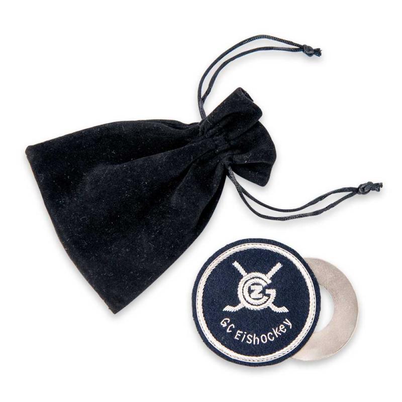 Magnet-Badges gestickt