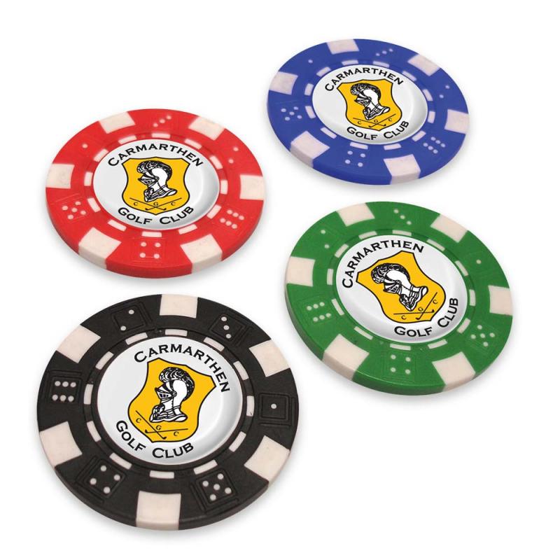 Pokerchips mit oder ohne Ballmarker