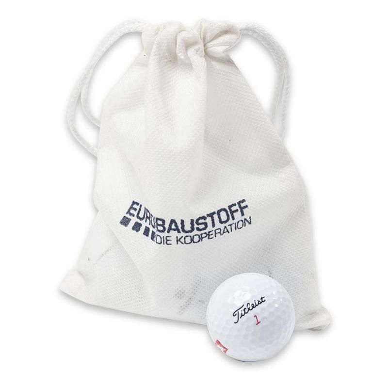 Stoffsäckchen für Golfartikel