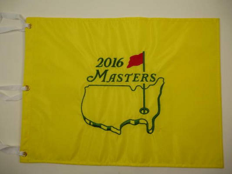 Lochfahne / Pin Flag, Masters 2016, nicht signiert
