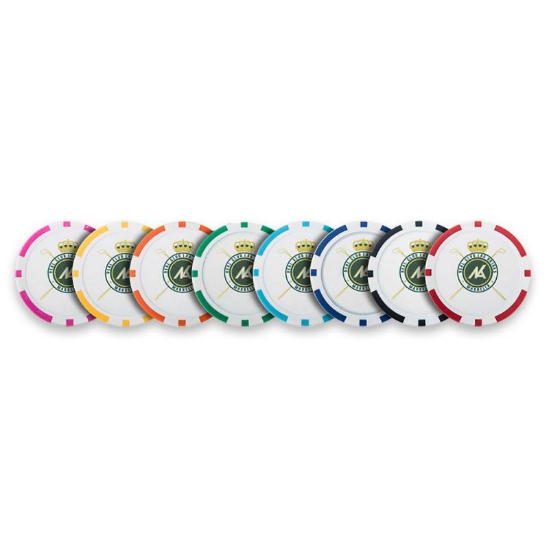 Pokerchips mit oder ohne Ballmarker