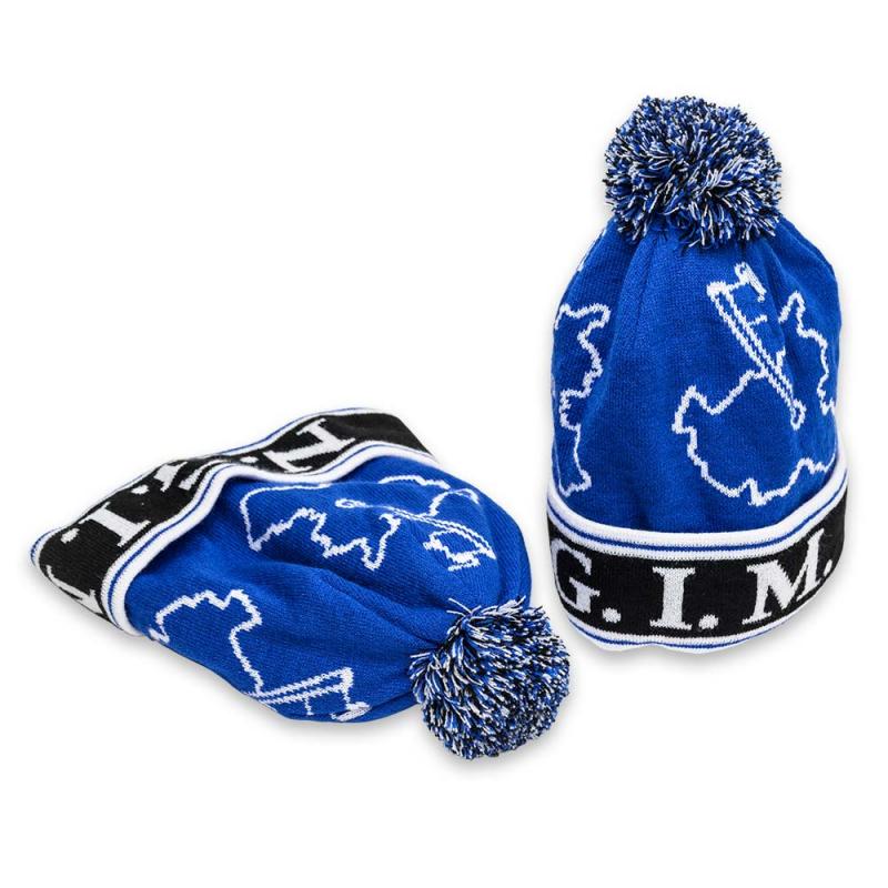 Mütze Jacquard-gestrickt