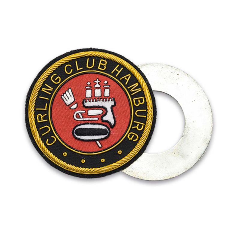 Magnet-Badges gestickt