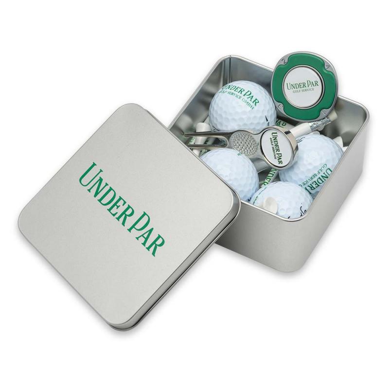 Metallbox für Golfaccessoires