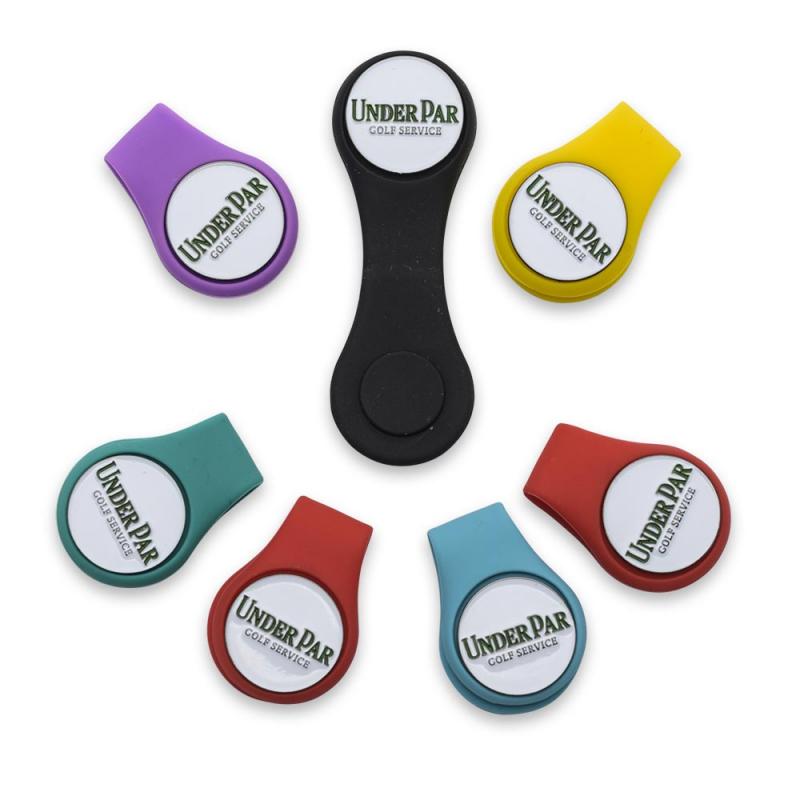 Hatclip aus Silikon mit Ballmarker